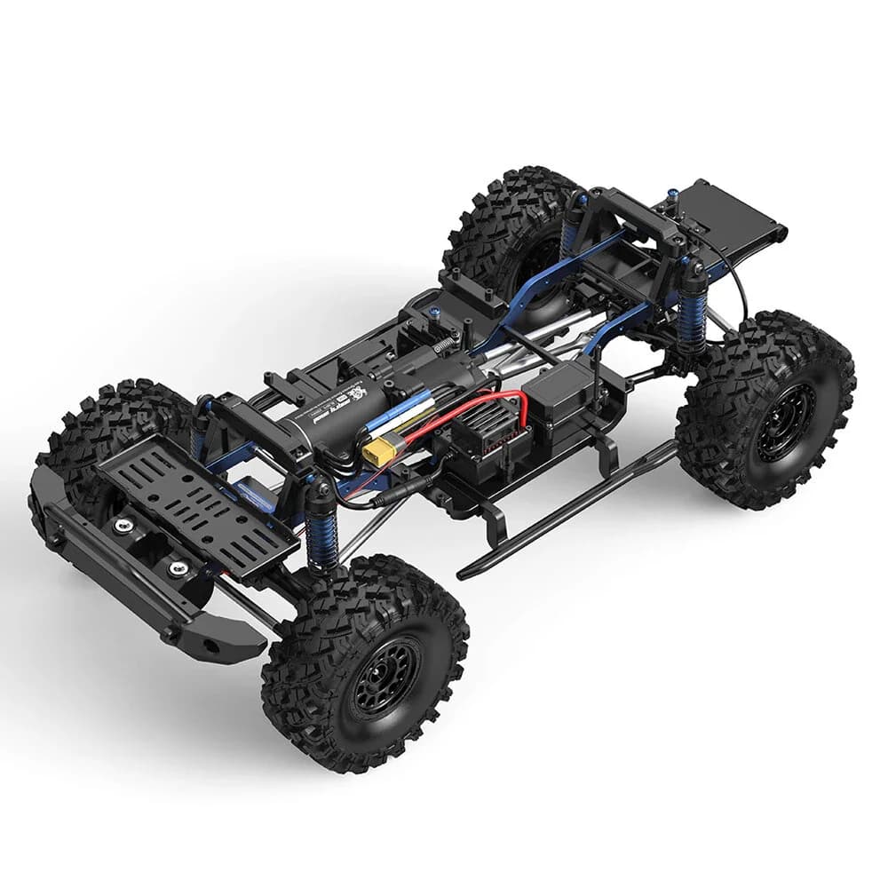 MJX H8E 1/8 4WD Brushless RC Crawler – 2.4GHz 8CH Off-Road Truck with Dual Diff Locks & 2-Speed Transmission 7