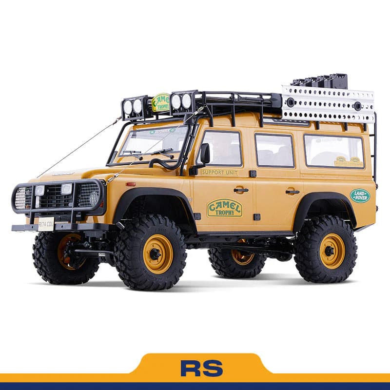 FMS 1:10 FCX10 Land Rover Defender RS Yellow 0