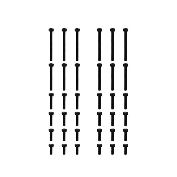 Rlaarlo Cap Head M3 Hex Screws Multipack - Part Number R11102 0