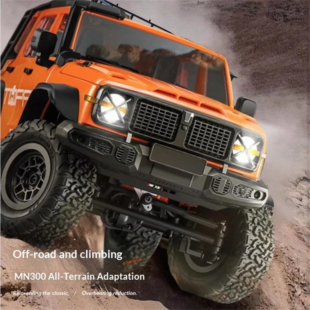 MNRC MN300 RTR 1/12 Scale 4WD RC Rock Crawler Off-Road Truck with Two-Speed Transmission 4
