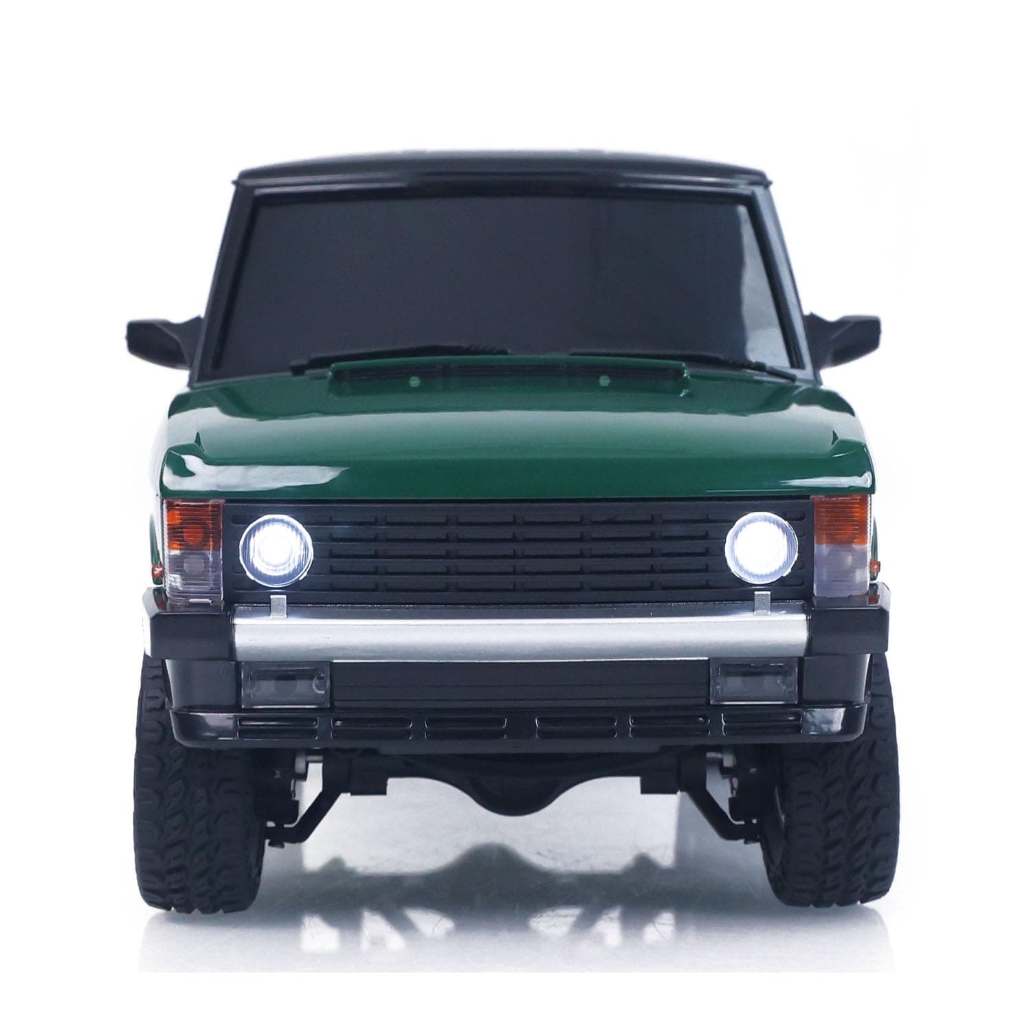 1/18 2.4G RC Rock Crawler Car LDRC Ld18401 4Wd Remote Control Climbing Car Simulation SUV Vehicles Brushed Motor Esc Servo RTR Hobby Grade Model for Adult Hobby(Green) 5