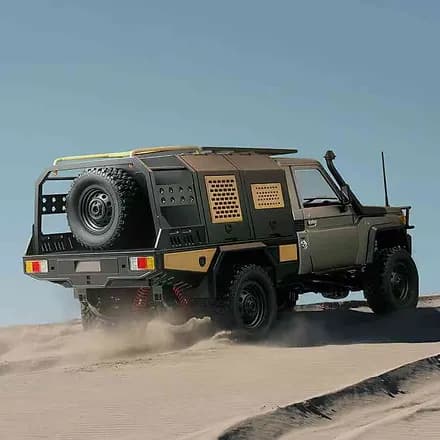 MNRC MN82S 1:12 RC Off-Road Pickup Truck – Retro Full-Scale 4WD 2.4GHz RC Car with 280 Motor for Kids & Adults 4
