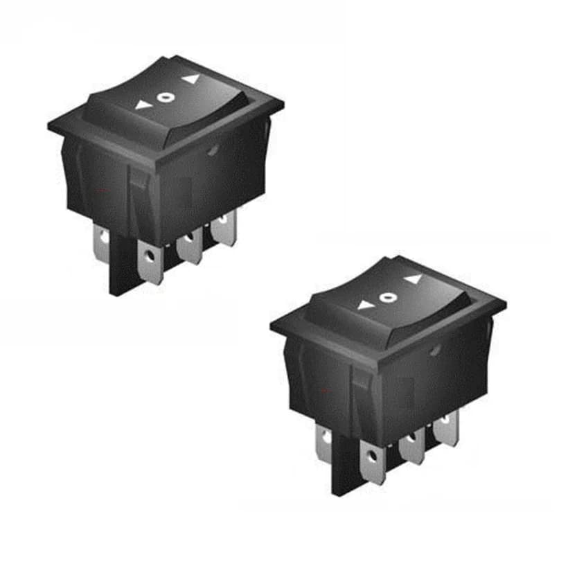 DPDT Rocker Momentary Switch-2pcs 0