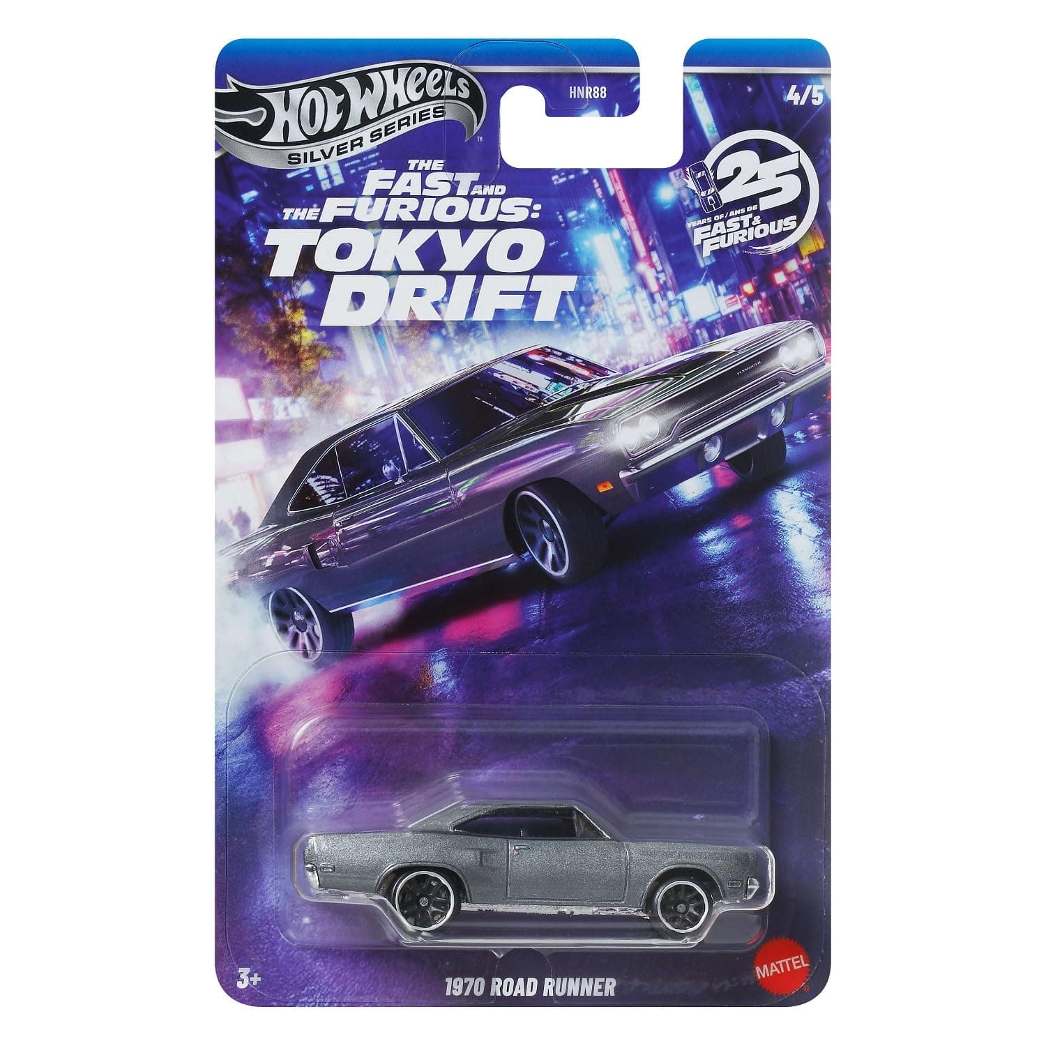 Hot Wheels Toy Car, Fast & Furious 70 Road Runner 0