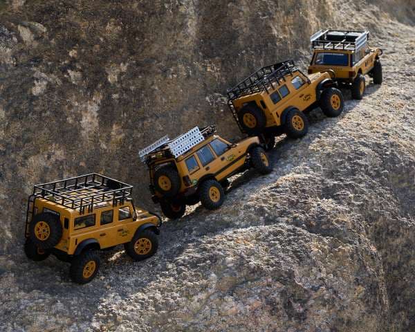 FMS FCX24M Camel Trophy Defender 90 1/24 RTR Micro Rock Crawler 4