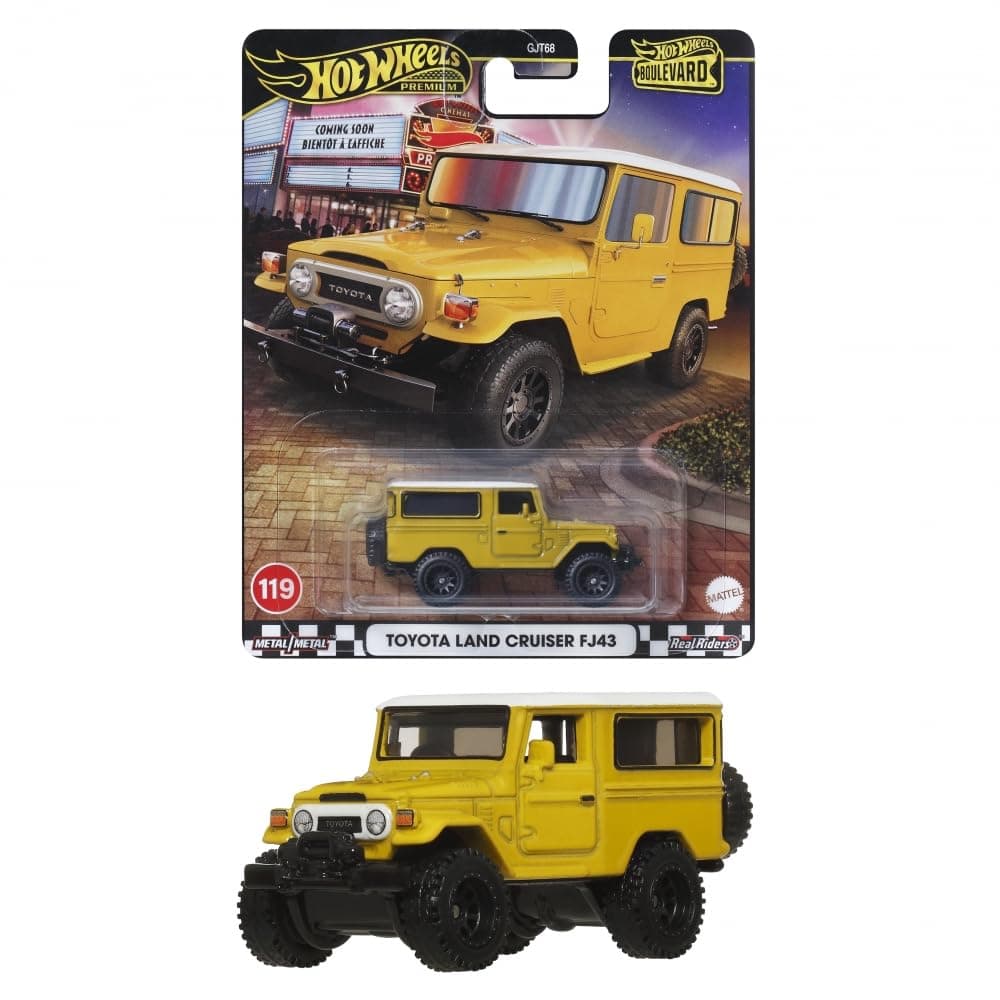 toyota land cruiser fj43 hot wheels premium 0