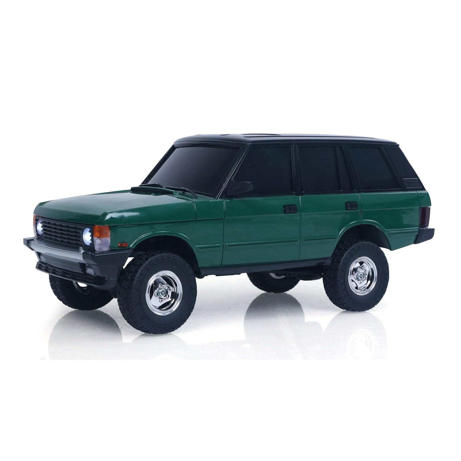 1/18 2.4G RC Rock Crawler Car LDRC Ld18401 4Wd Remote Control Climbing Car Simulation SUV Vehicles Brushed Motor Esc Servo RTR Hobby Grade Model for Adult Hobby(Green) 3