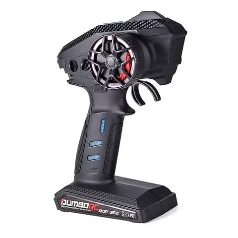 DumboRC X10P-350 10CH 2.4GHZ RC Transmitter with Receiver Combo- India 0