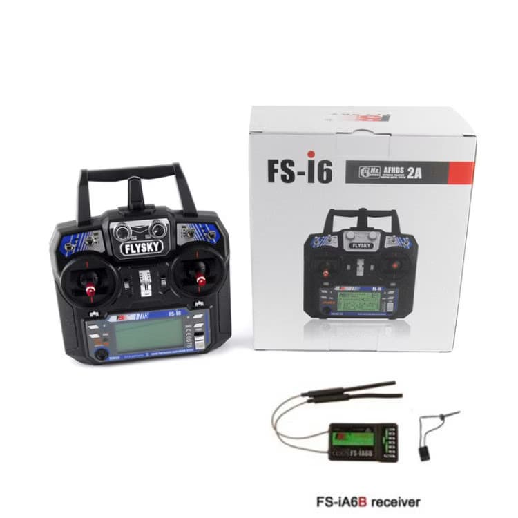 FlySky FS-i6 2.4G 6CH PPM RC Transmitter With FS-iA6B Receiver 1