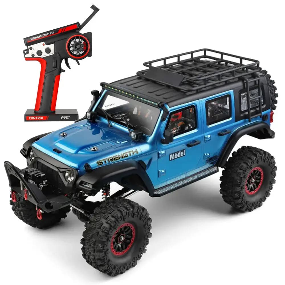 ROCK CRAWLER 104010 RC CAR 1/10 4WD OFF-ROAD CLIMBING RTR ORANGE / BLUE 1