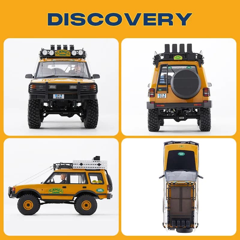 FMS FCX10 Land Rover Camel Trophy RS 1/10 Scale 4WD RC Rock Crawler | MRC Hobbies India 2