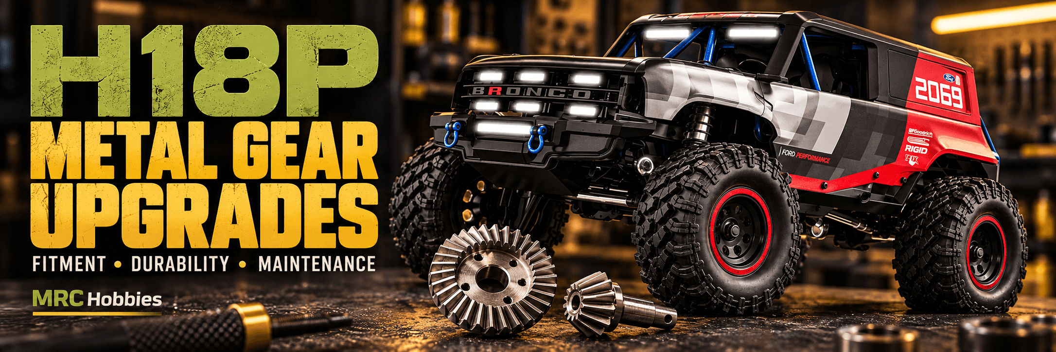MJX H18P Metal Gear Upgrades: Choosing the Right Parts for Your Crawler