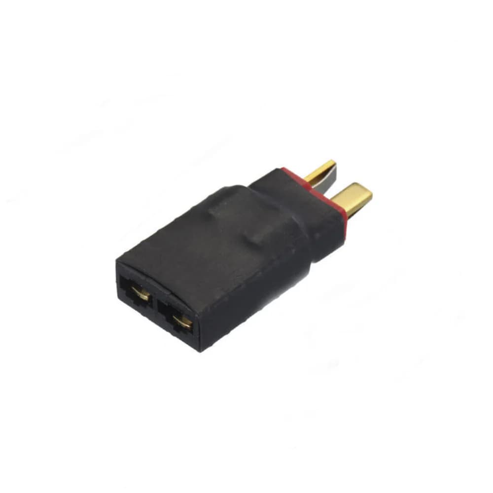 Male T-Plug Deans to Female TRX Connector Adapter for RC Battery ESC 0