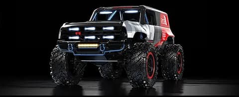 MJX Hyper Go H12P RC Car 1/12 4WD Brushless 2.4G Ford Bronco 4