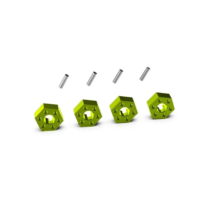 Rlaarlo Upgrade Wheel Hexes With Pins (4 Pack) - Part Number R11173 0