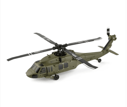 Wltoys K170 UH-60L 2.4GHz 4CH Brushless Military RC Helicopter RTF, 6-Axis Gyro 0