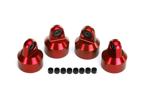Red Aluminum GTX Shock Caps (4) 0