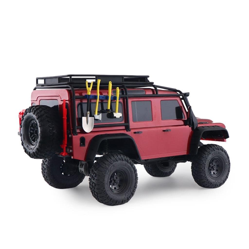 1/10 Rc Car Body Decoration Tool Kits W/Shovel/Hammer/Hoe/Axe for Trx4 Scx10 2