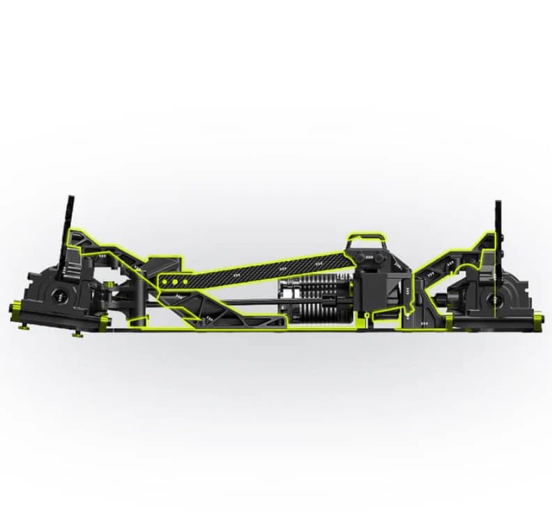 Rlaarlo Omni RZ001B-C Carbon Fiber 1:10 Scale RTR Brushless Monster Truck 3