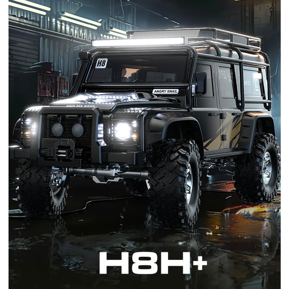 MJX H8H Plus All Rock Brushless 1:8th Scale Crawler Truck 0