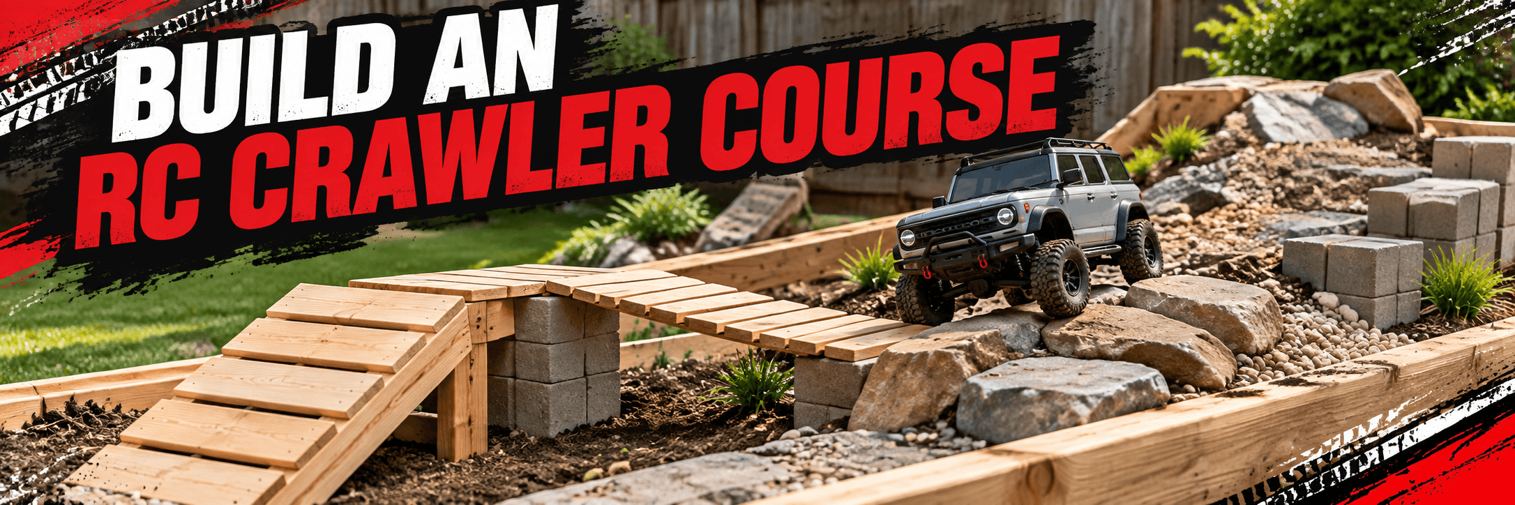 How to Build a Beginner RC Crawling Course at Home