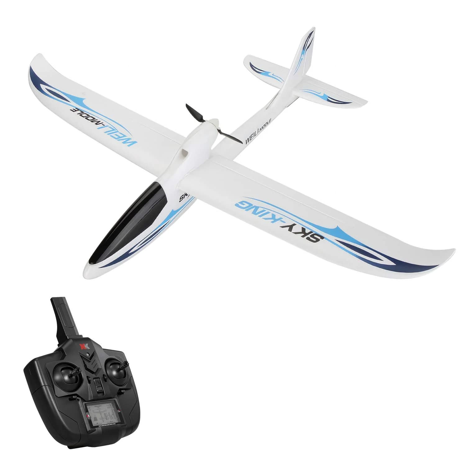 WLTOYS F959S Sky-King 2.4G 3CH 6-Axis RTF RC Glider Airplane India 13