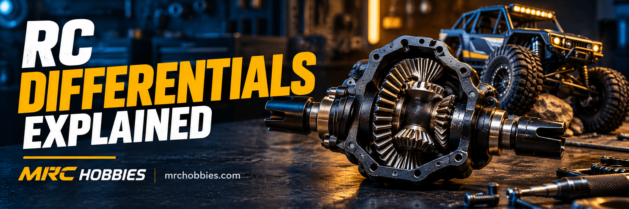 RC Differentials Explained: Open, Locked, and Oil-Filled Setups