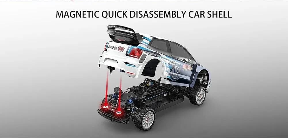 MJX HYPER GO 10304 1/10 Polo 4WD Sport Rally Drift RC Car India 3
