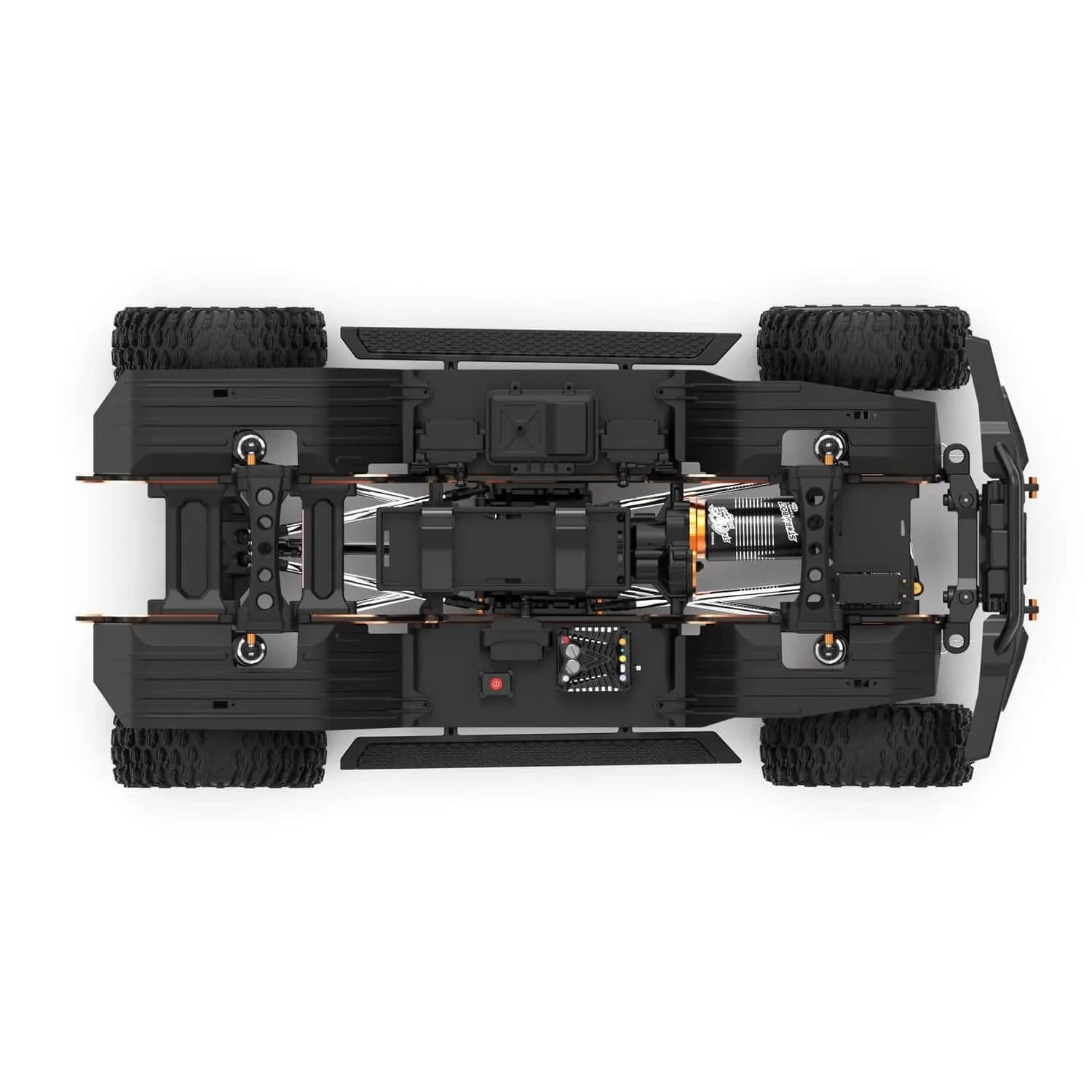 Rlaarlo MK07 V2 1/7 Scale 4WD Brushless RC Crawler W/ BATTERI AND CHARGER 4