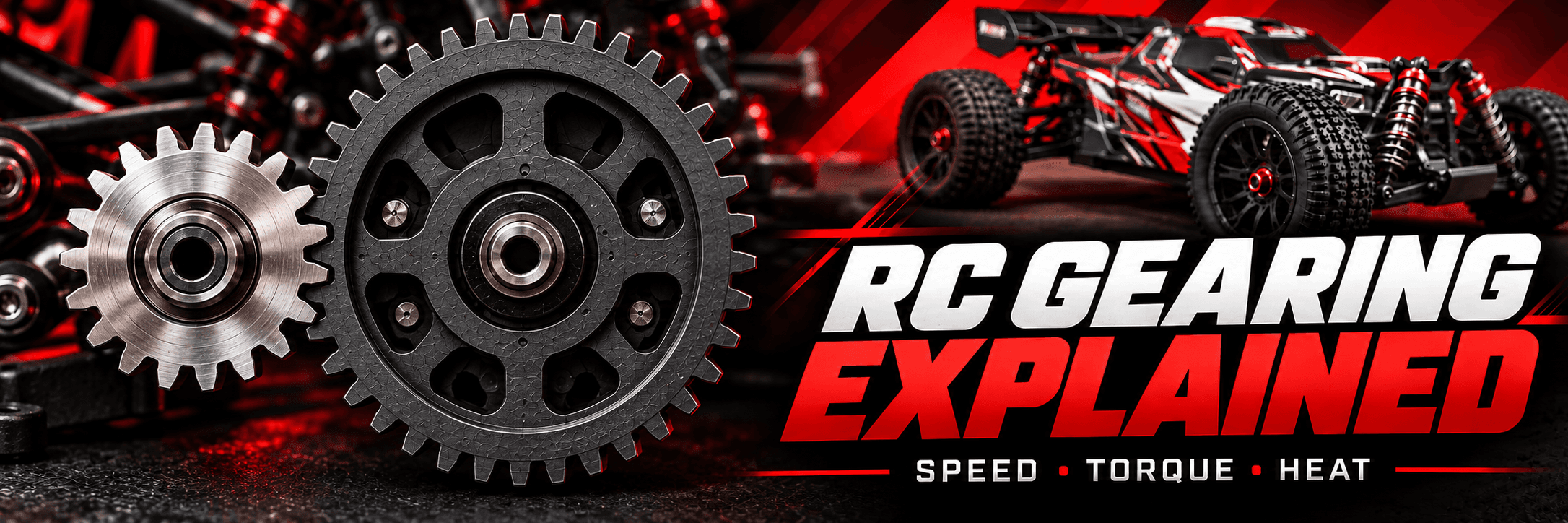 RC Gearing Explained: Pinion, Spur, Speed, and Heat