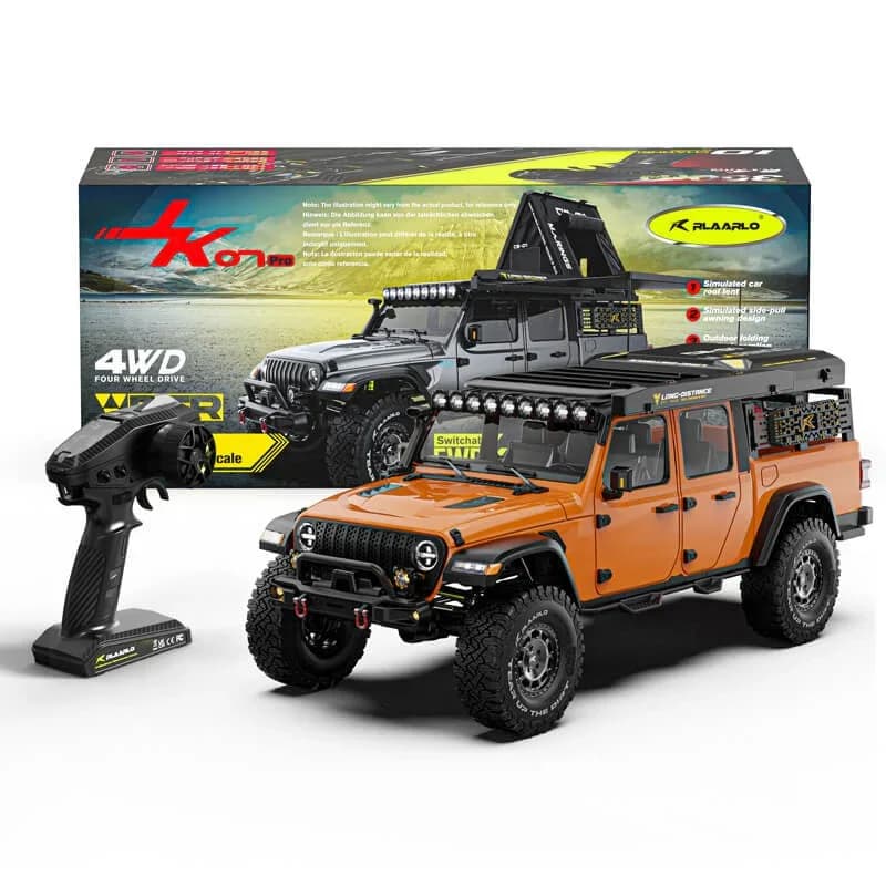 Rlaarlo JK07Pro 1/7 Scale 4WD Brushless RTR RC Crawler | India 0