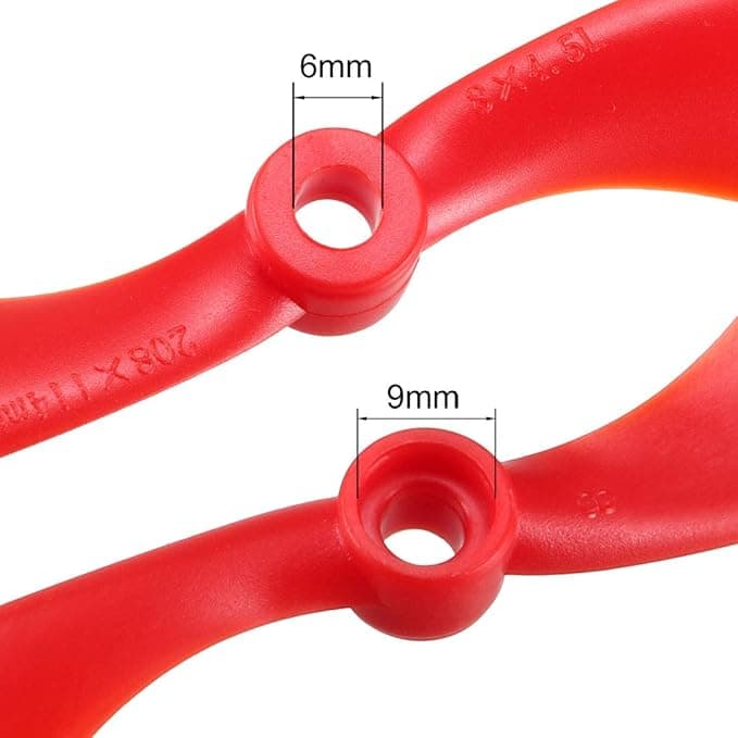 RC Propellers CW CCW 8045 8x4.5 Inch 2-Vane Fixed-Wing for Airplane 1