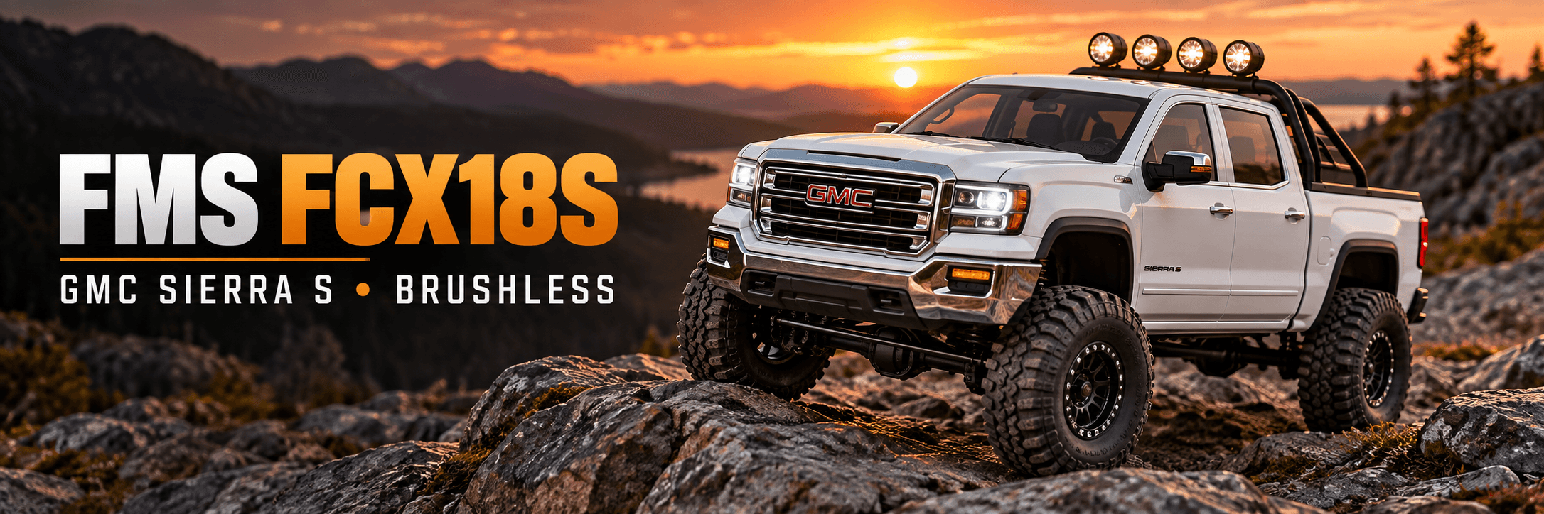 FMS FCX18S GMC Sierra S: A Brushless Mini Crawler Built for the Trail