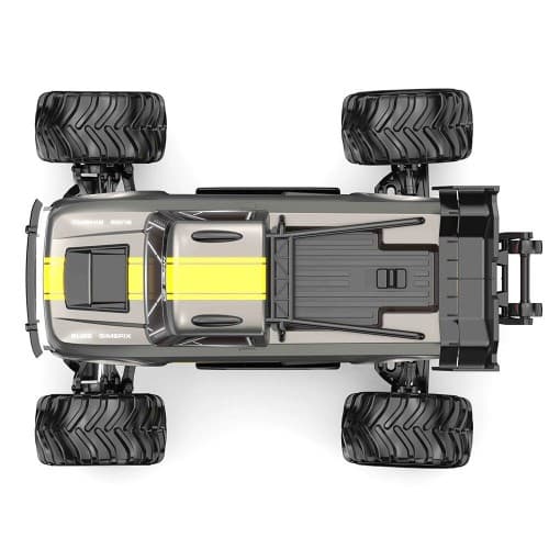 MJX Hyper Go 10210 1/10 Brushless RC Truck Grey – 80KMPH India (Silver/Red) 3