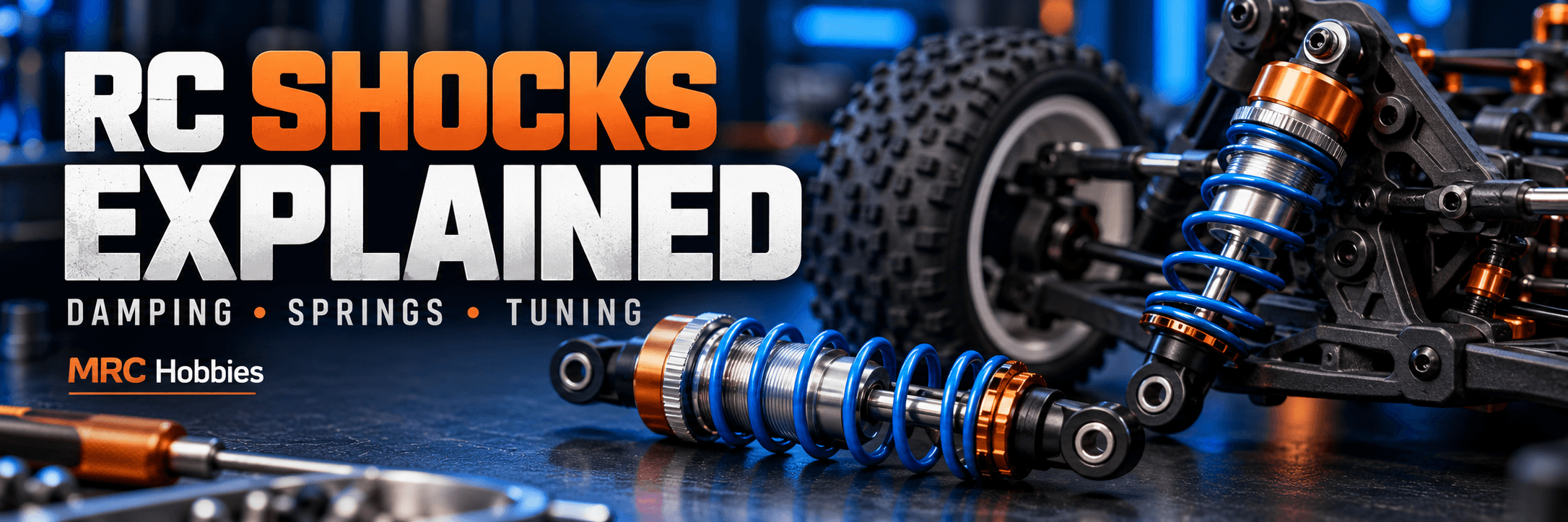 RC Shocks Explained: How Suspension Changes the Way Your Car Drives