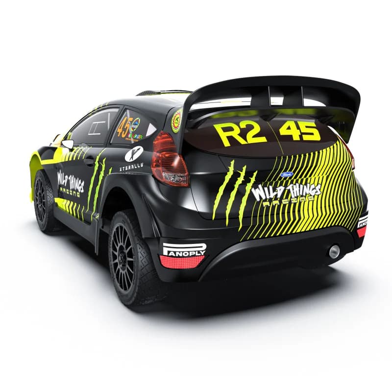 Rlaarlo XTS-F10 1/10 Carbon Fiber 4WD Brushless RC Rally Car RTR 4
