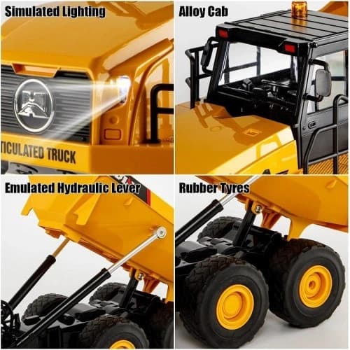 Huina 1553 1/16 RC Excavator | Remote Control Construction Excavator | MRC Hobbies India 4