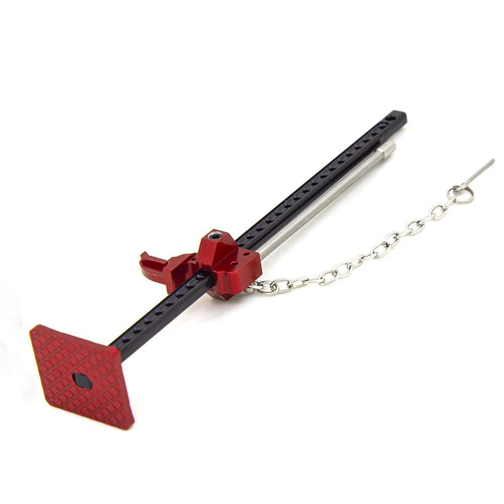 for 1/10 Rc Lifting Jack Partially Compatible with Axial Metal Adjustable Trim High Lift Jacks(red) 3