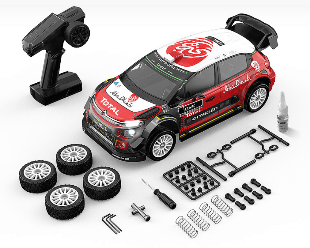 MJX Hyper Go 10303 Citroën C3 WRC 1:10 RC Rally Car | 3S Brushless | 7075 Aluminum Chassis | Gyro | Licensed Model (India) 1