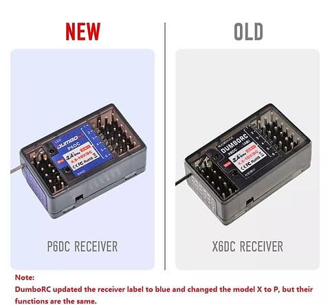 DumboRC X10P-350 10CH 2.4GHZ RC Transmitter with Receiver Combo- India 3