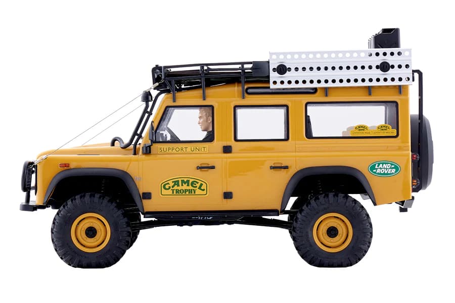 FMS 1:10 FCX10 Land Rover Defender RS Yellow 4