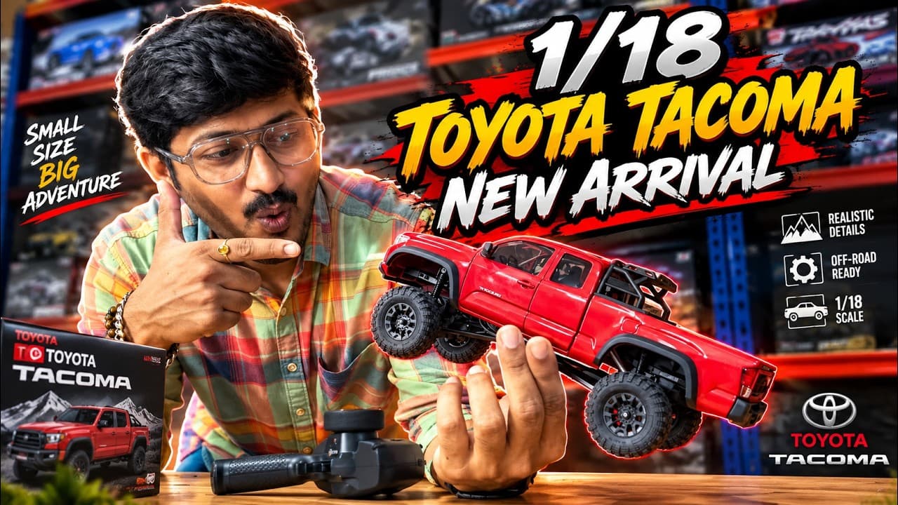 FMS Toyota Tacoma Unboxing: A Mini RC Pickup with Big Character!