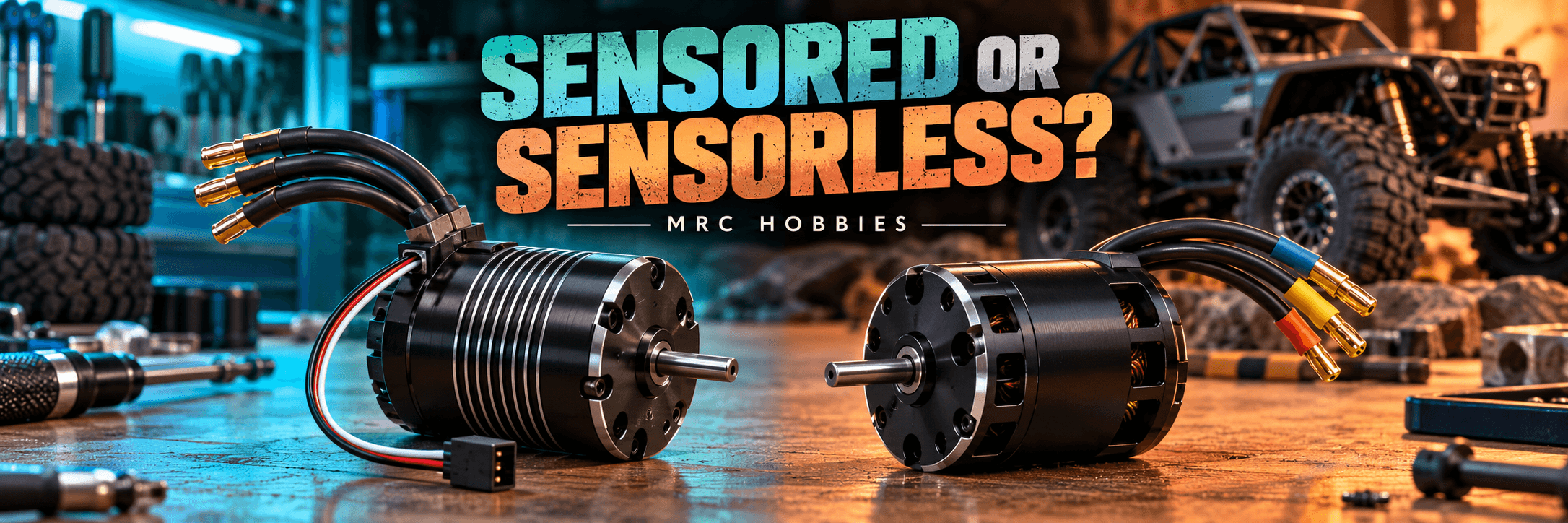 Sensored vs Sensorless Brushless RC Systems: Which One Should You Choose?