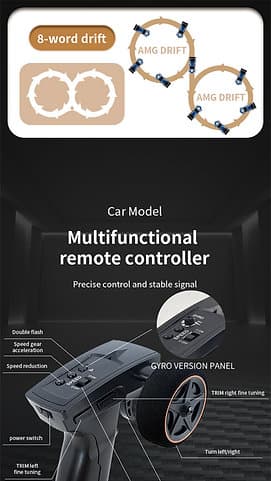 BL Jiabaile 4303(Gyro) 1/43 RC Mini Drift Car For Kids And Adults India 5