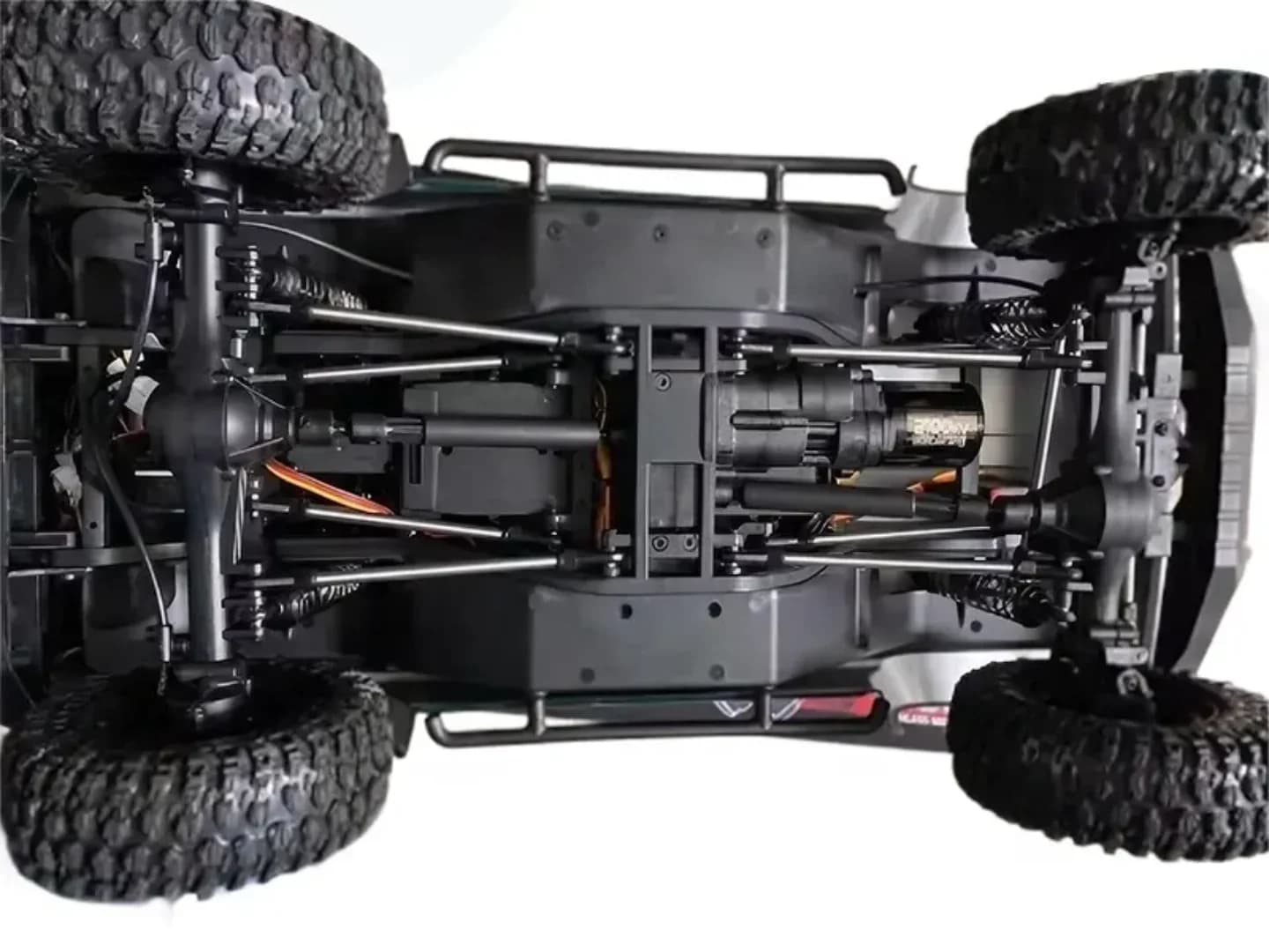 YIKONG YK4107 PRO 1:10 Scale RC Rock Crawler 4WD Brushless Car With 25KG Servo Dual Speed Differential Lock Metal Gear INDIA 5