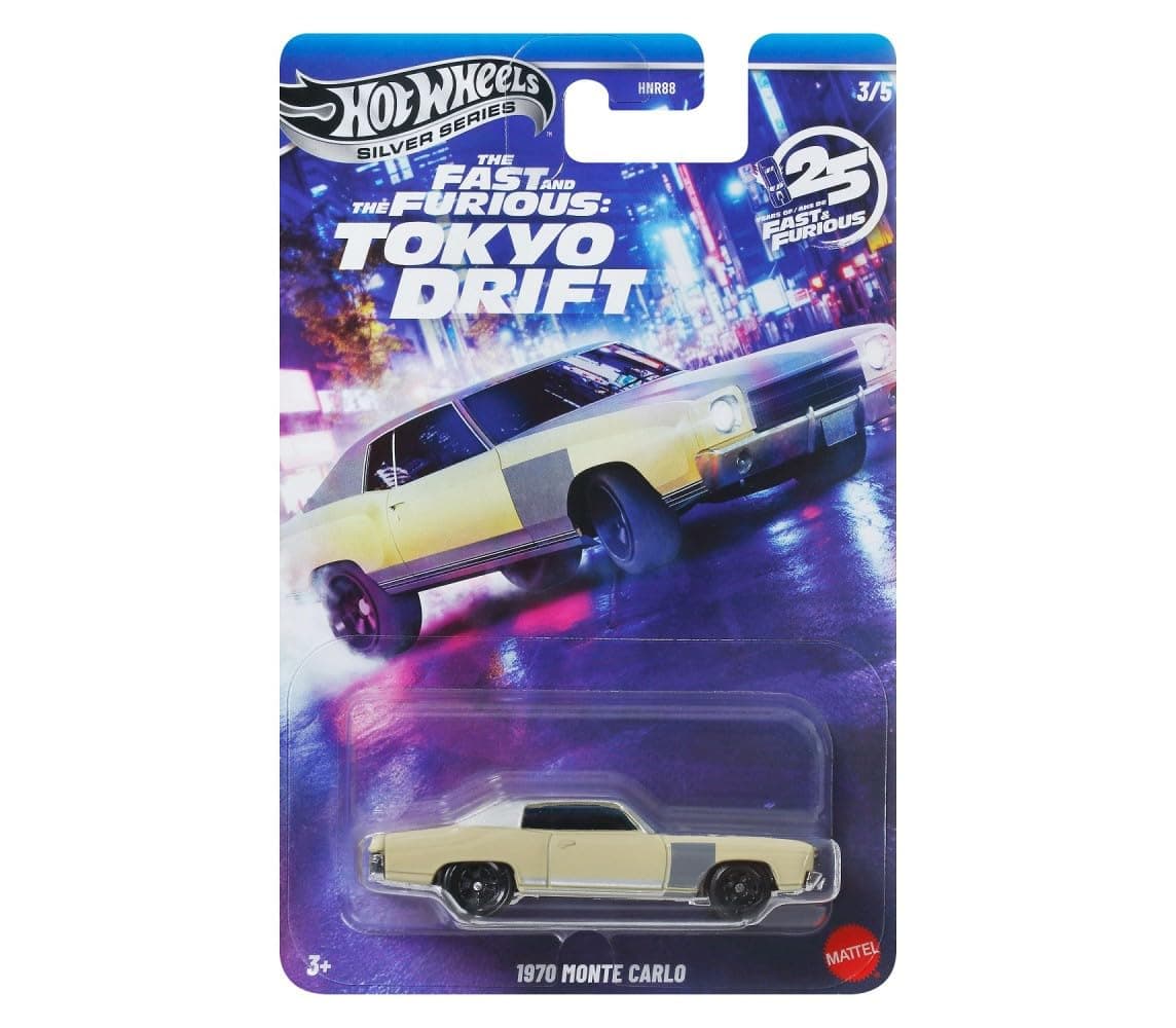 Hot Wheels Toy Car, Fast & Furious 70 Monte Carlo 0