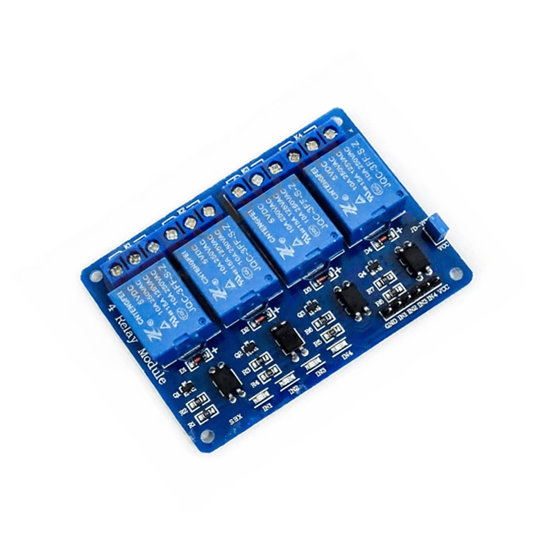 4 Channel Isolated 5V 10A Relay Module opto coupler For Arduino PIC AVR DSP ARM 0