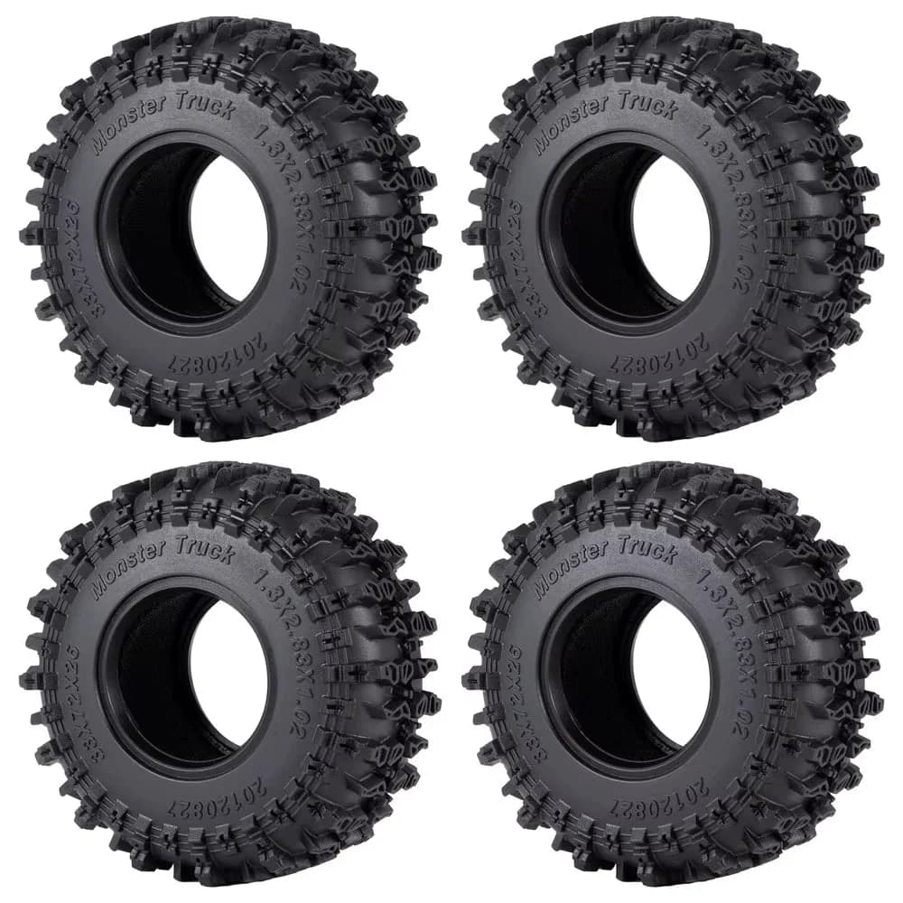 1.3" Tires for 1/24 & 1/18 Rock Crawler 0