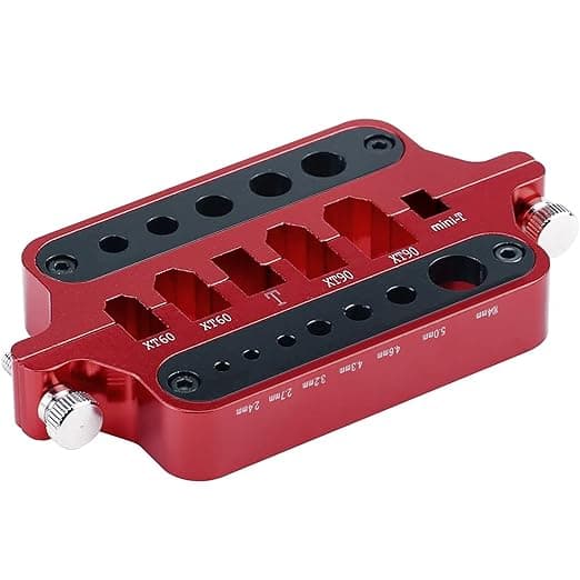 Buddy RC RC Connector Soldering Station Jig Aluminum Welding Soldering Jig for XT60 XT90 Connector Solder Station Jig, 1