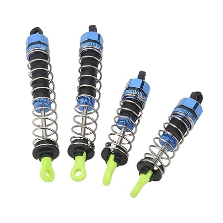 3NH® 12428 0017 Shock Absorber, Aluminium Alloy RC Car Shock Absorber 4 Pieces Light Weight for 12428 0017 0